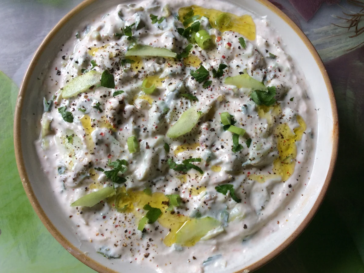 Rezept: Gurken-Lachs Quark Gurken-Lachs Quark - Rezept