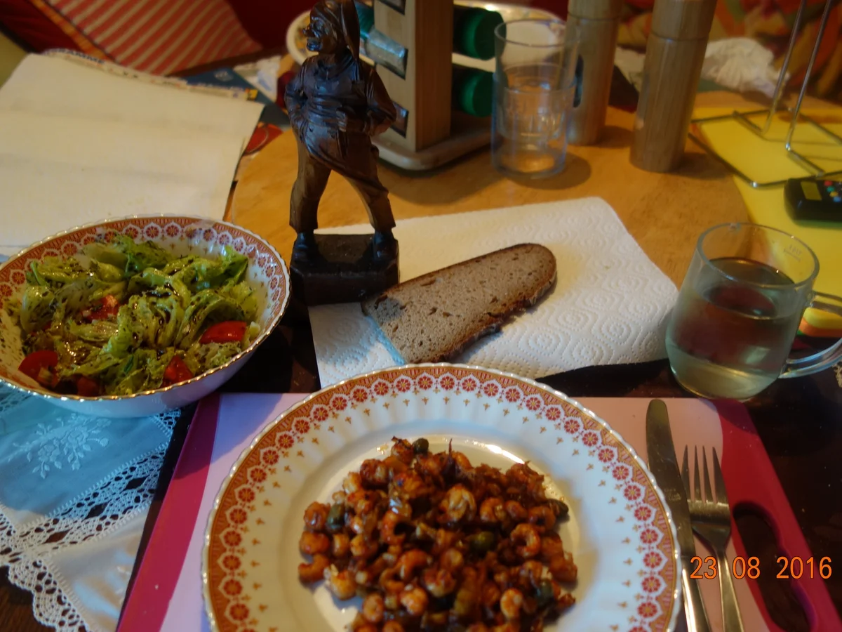 Rezept: Flußkrebse als Abendessen; Bild Nr. 858 Flußkrebse als Abendessen; - Rezept - Bild Nr. 858