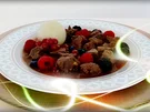 Hirsch-Edelgulasch mit Waldbeeren verfeinert - Rezept - Bild Nr. 264