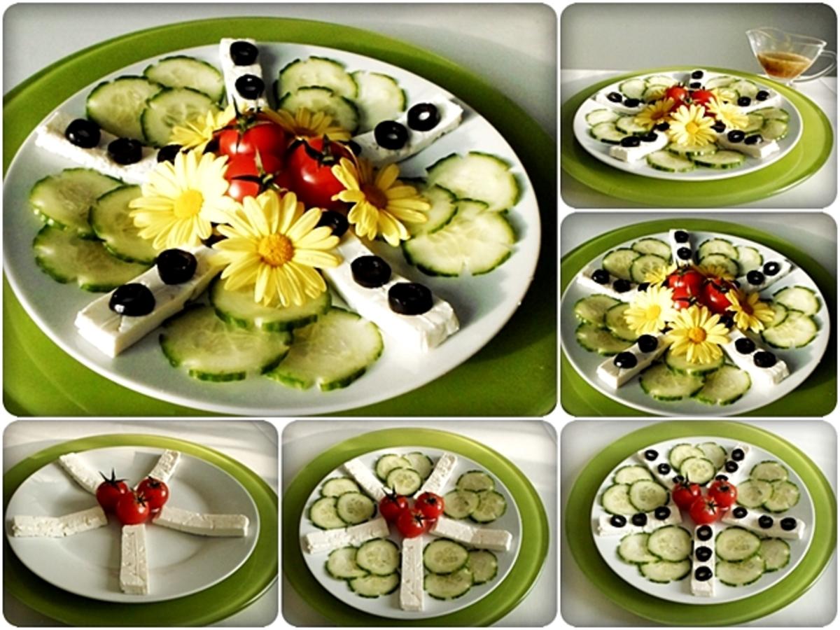 Sommersalat mit Essbaren Blüten & Dressing - Rezept - Bild Nr. 276