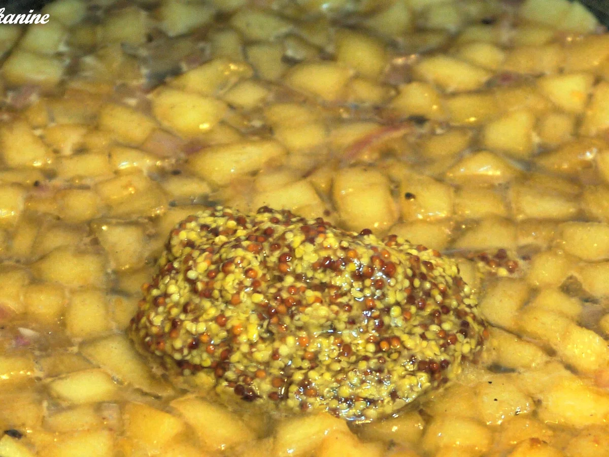 Schweinekotelett mit Apfel-Senf-Sauce - Rezept - Bild Nr. 272