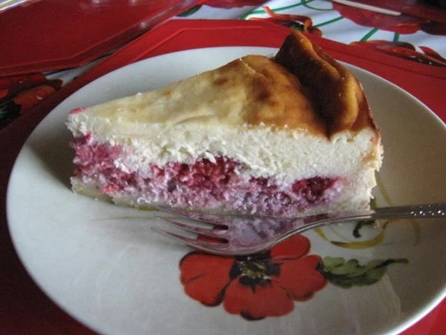 Rezept: Käsekuchen mit Kokos und Himbeeren Bild Nr. 289 Käsekuchen mit Kokos und Himbeeren - Rezept - Bild Nr. 289