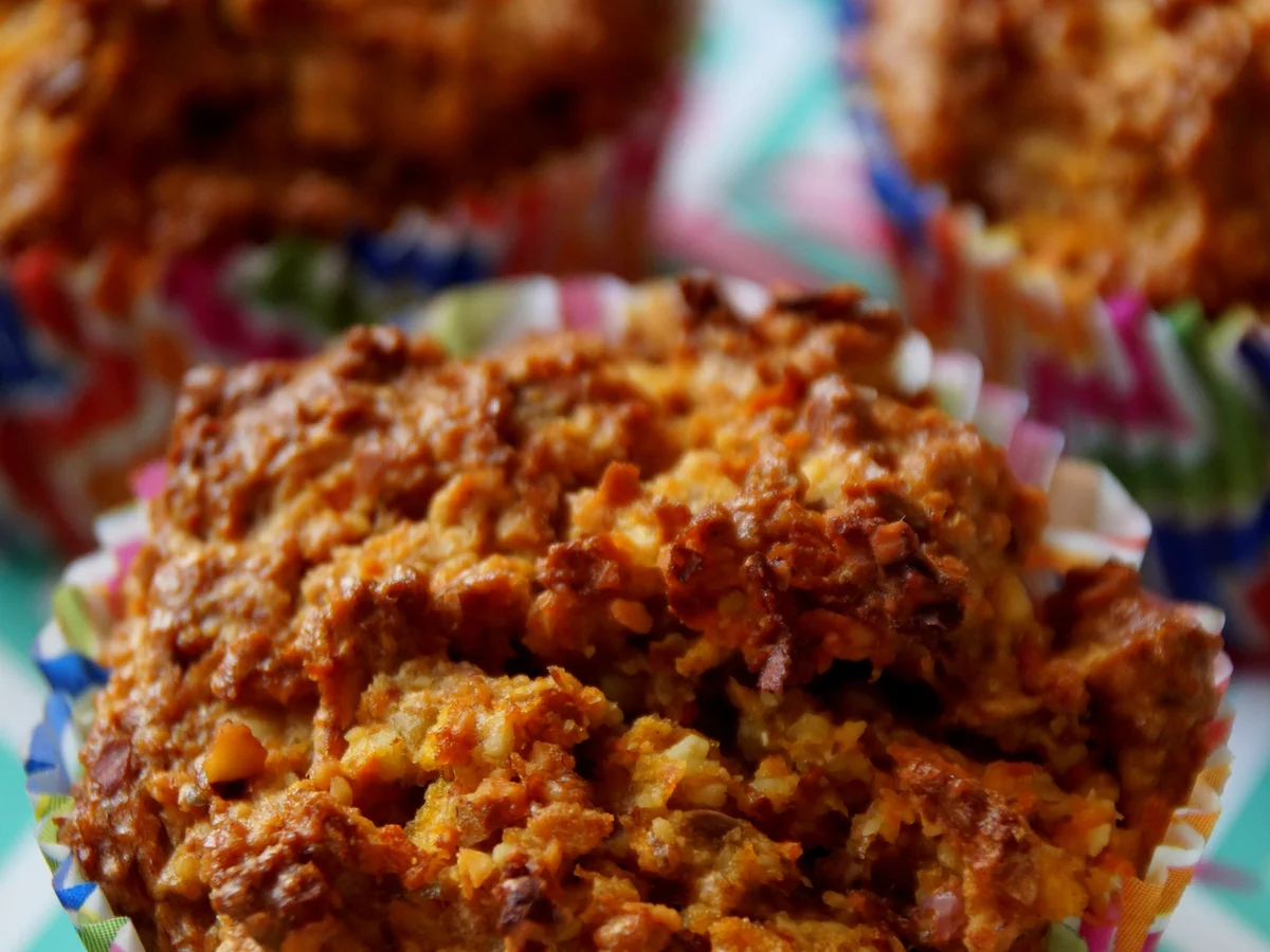 Gesunde Apfel-Karotten-Muffins - Rezept