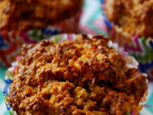 Gesunde Apfel-Karotten-Muffins - Rezept