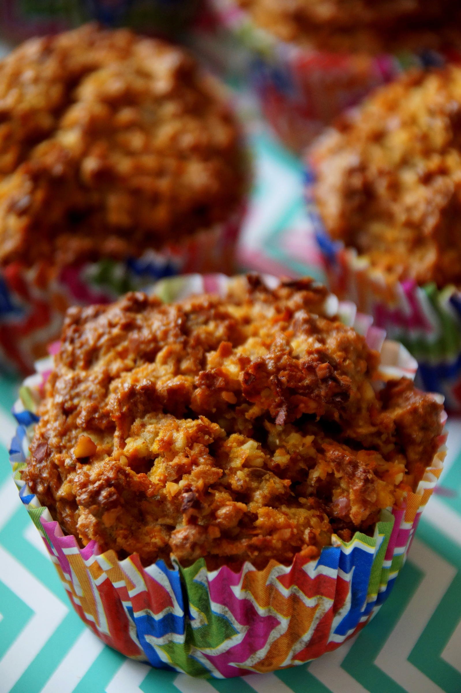 Bilder für Gesunde Apfel-Karotten-Muffins - Rezept