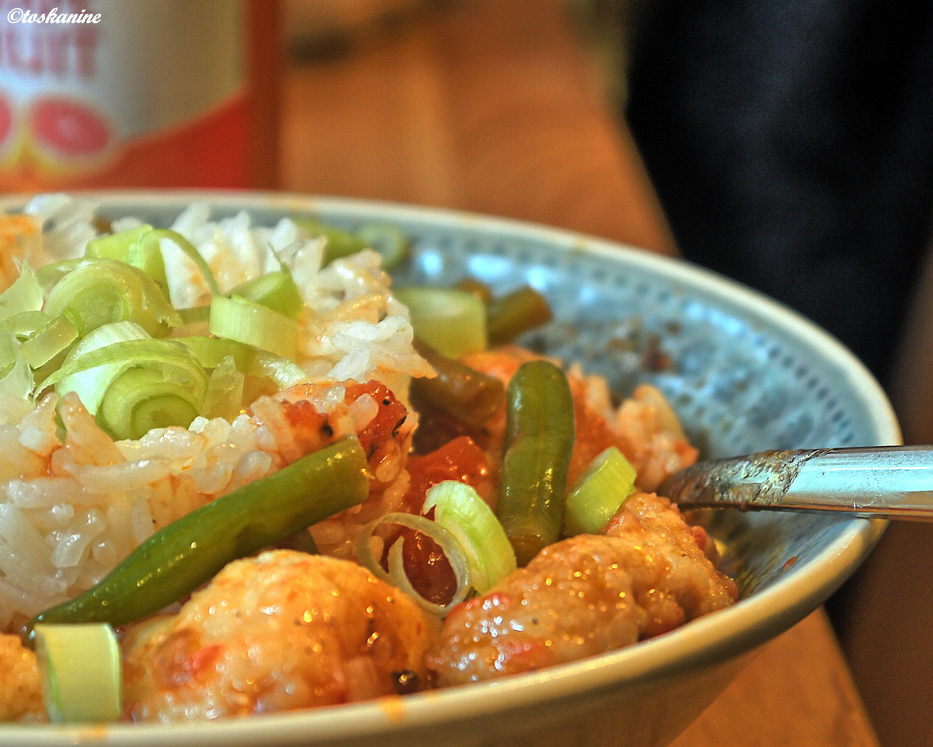 Bilder für Hähnchenbrust, grüne Bohnen, Tomaten - Rezept