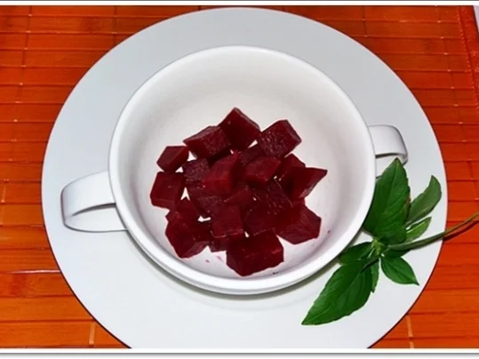 Pikante Rote-Bete-Suppe auf Rindfleischbrühe - Rezept - Bild Nr. 301