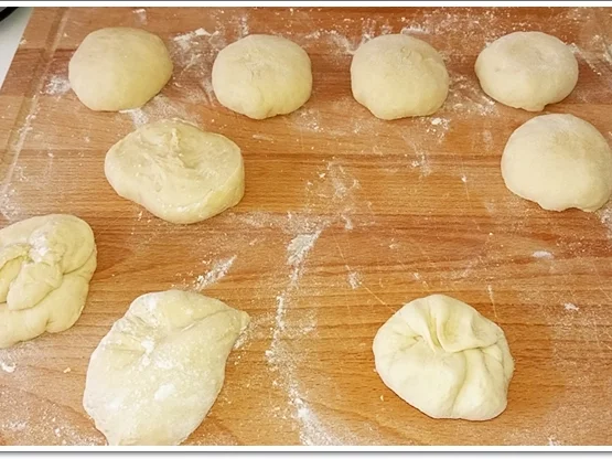 Hamburger Buns mit Sesam selber backen - Rezept - Bild Nr. 305