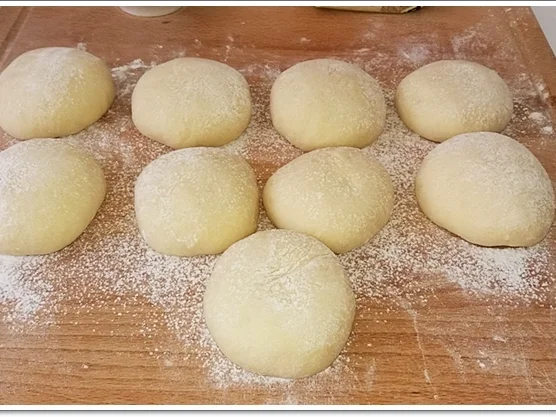 Hamburger Buns mit Sesam selber backen - Rezept - Bild Nr. 307