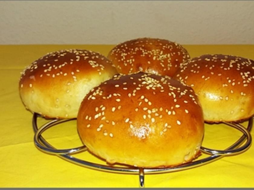 Hamburger Brötchen belegt nach Art des Hauses - Rezept - kochbar.de