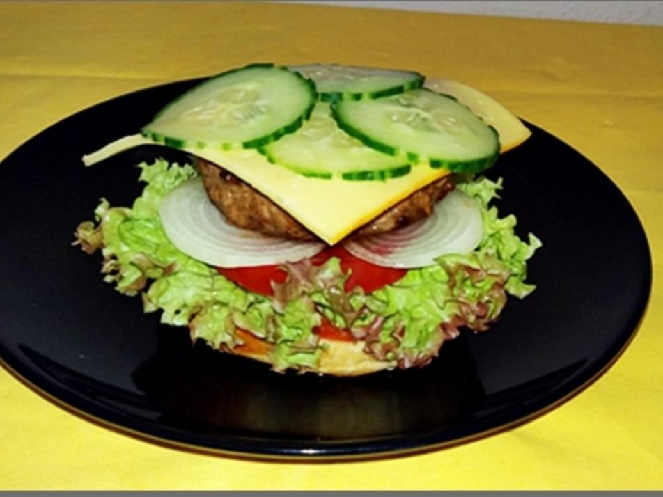 Hamburger Brötchen belegt nach Art des Hauses - Rezept - kochbar.de