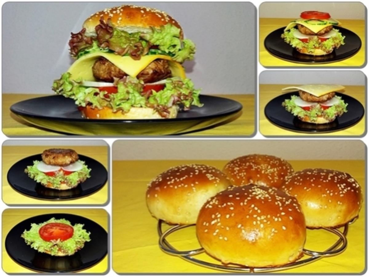 Hamburger Brötchen belegt nach Art des Hauses - Rezept - Bild Nr. 310