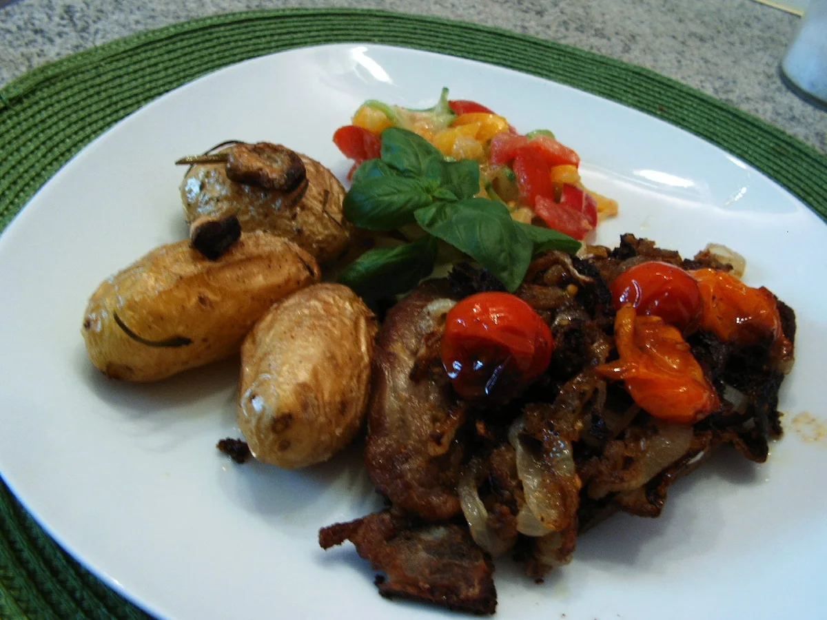 Zwiebel-Nackenkotelett - Rezept - Bild Nr. 305