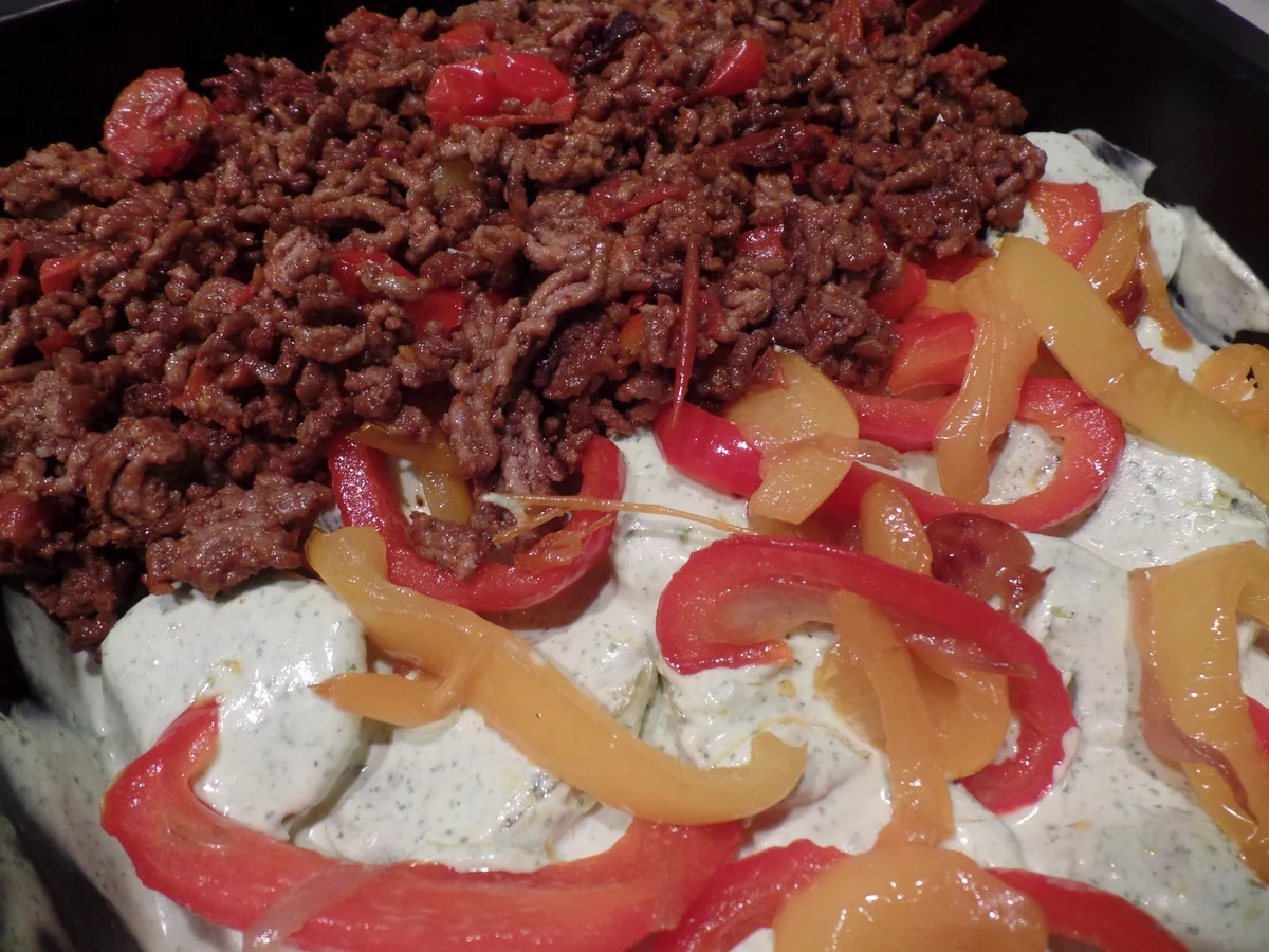 Letscho-Hack-Auflauf - Rezept - Bild Nr. 309