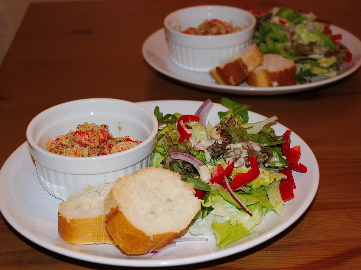 Rezept: Flußkrebs-Schalotten-Butter-Töpfchen Bild Nr. 299 Flußkrebs-Schalotten-Butter-Töpfchen - Rezept - Bild Nr. 299