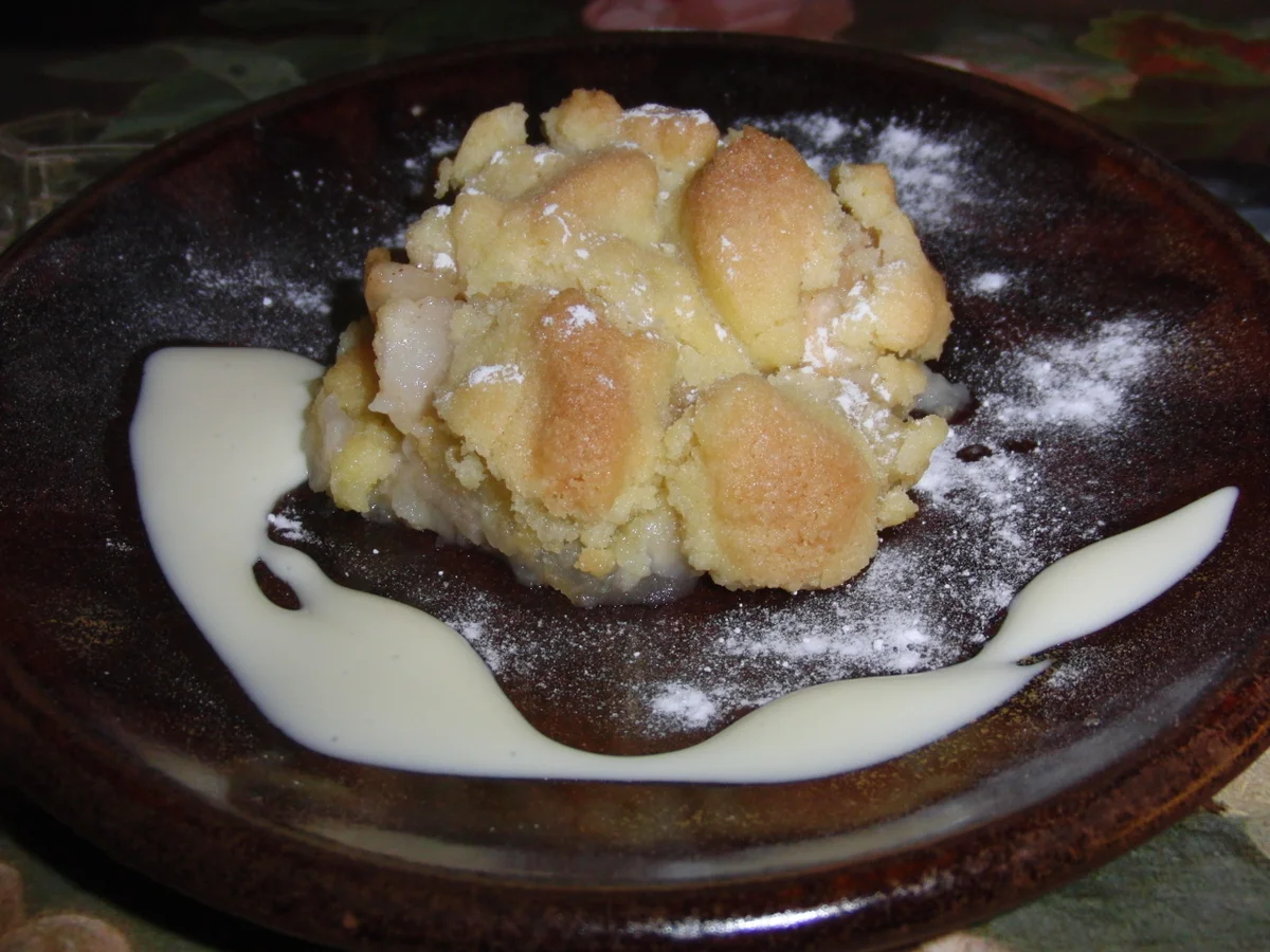 Rezept: APFEL CRUMBLE Bild Nr. 3 APFEL CRUMBLE - Rezept - Bild Nr. 3