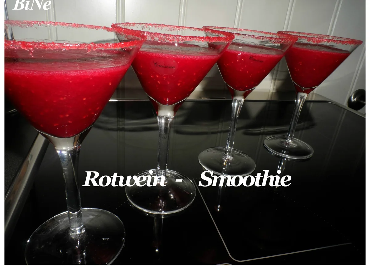 BiNe` S ROTWEIN - SMOOTHIE - Rezept - Bild Nr. 365