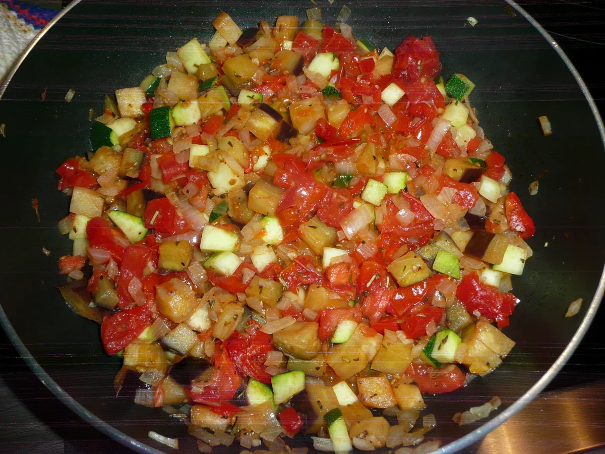 Rezept: Ratatouille an Schnittlauch - Reis Bild Nr. 316 Ratatouille an Schnittlauch - Reis - Rezept - Bild Nr. 316