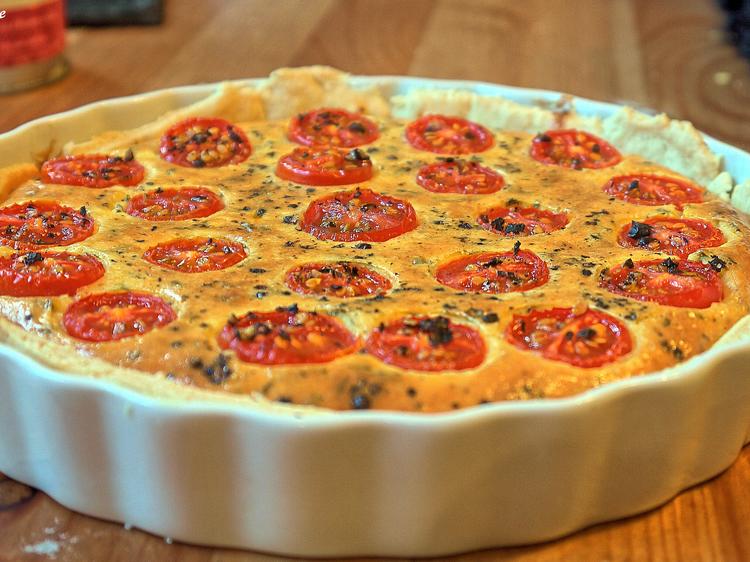 Ziegenkäse Tomaten Tarte Rezept mit Bild kochbar de