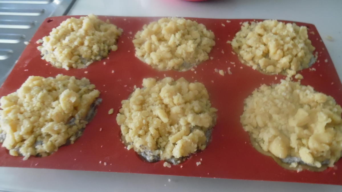 Mohn-Quark-Muffins mit Streusel - Rezept - Bild Nr. 323