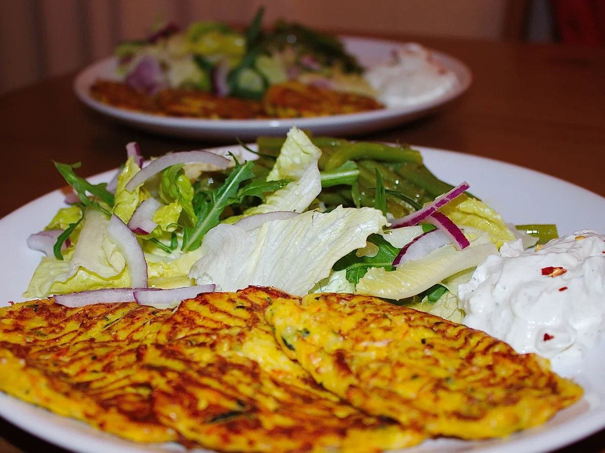 Rezept: Kürbis-Zucchini-Taler Kürbis-Zucchini-Taler - Rezept