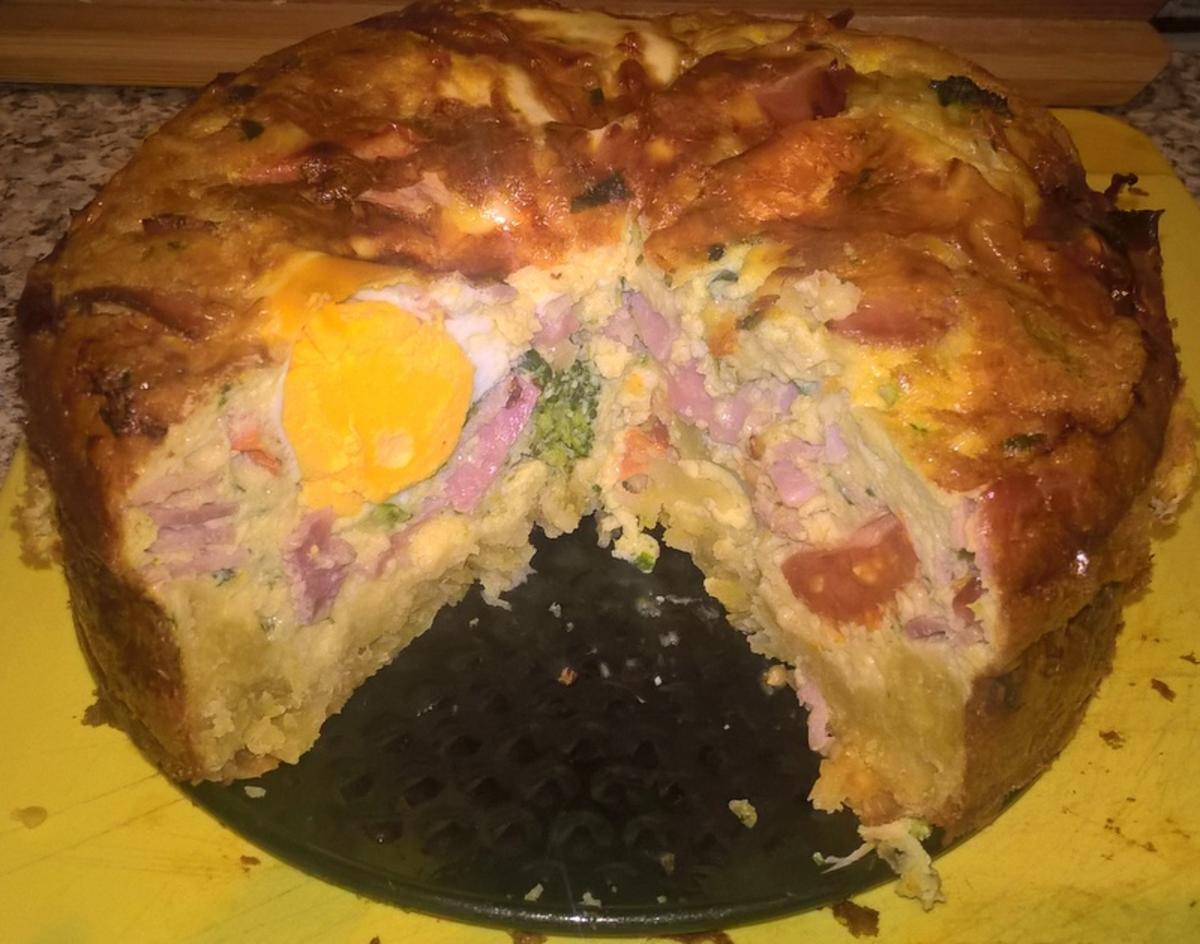 Bilder für Gemüse-Pie im Mürbeteig Rezept