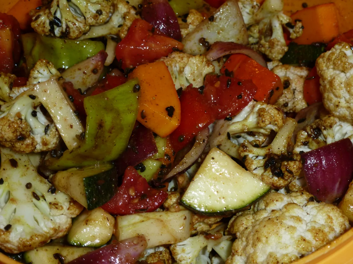 Grillgemüse-Curry-Korb *INDISCHE ART* - Rezept - Bild Nr. 336