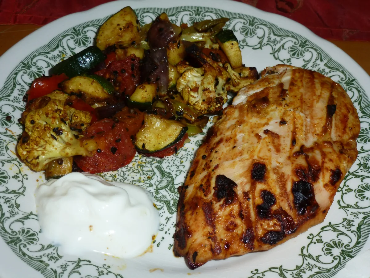 Grillgemüse-Curry-Korb *INDISCHE ART* - Rezept - Bild Nr. 337