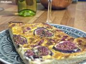 Flammkuchen mit Feigen und Ziegenfrischkäse - Rezept - Bild Nr. 339