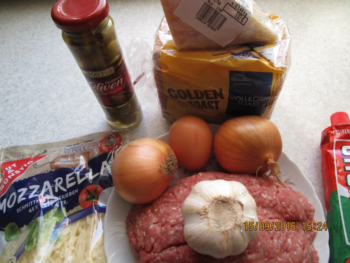 Überbackene Hackbällchen mit Tomatensauce - Rezept - Bild Nr. 358