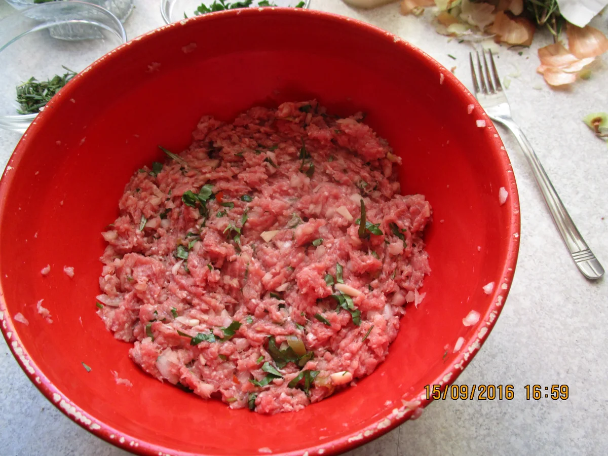 Überbackene Hackbällchen mit Tomatensauce - Rezept - Bild Nr. 367