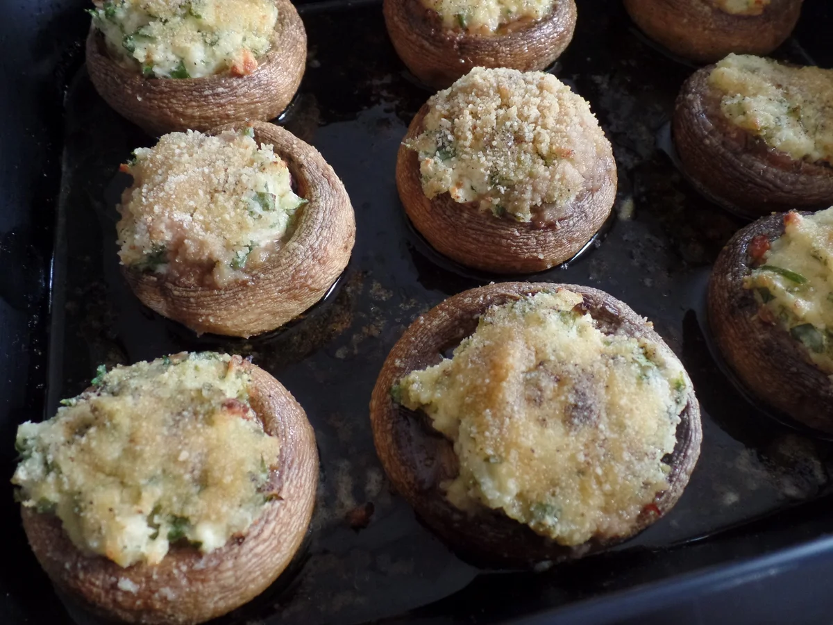 Champignons mit Frischkäsefüllung - Rezept - Bild Nr. 362
