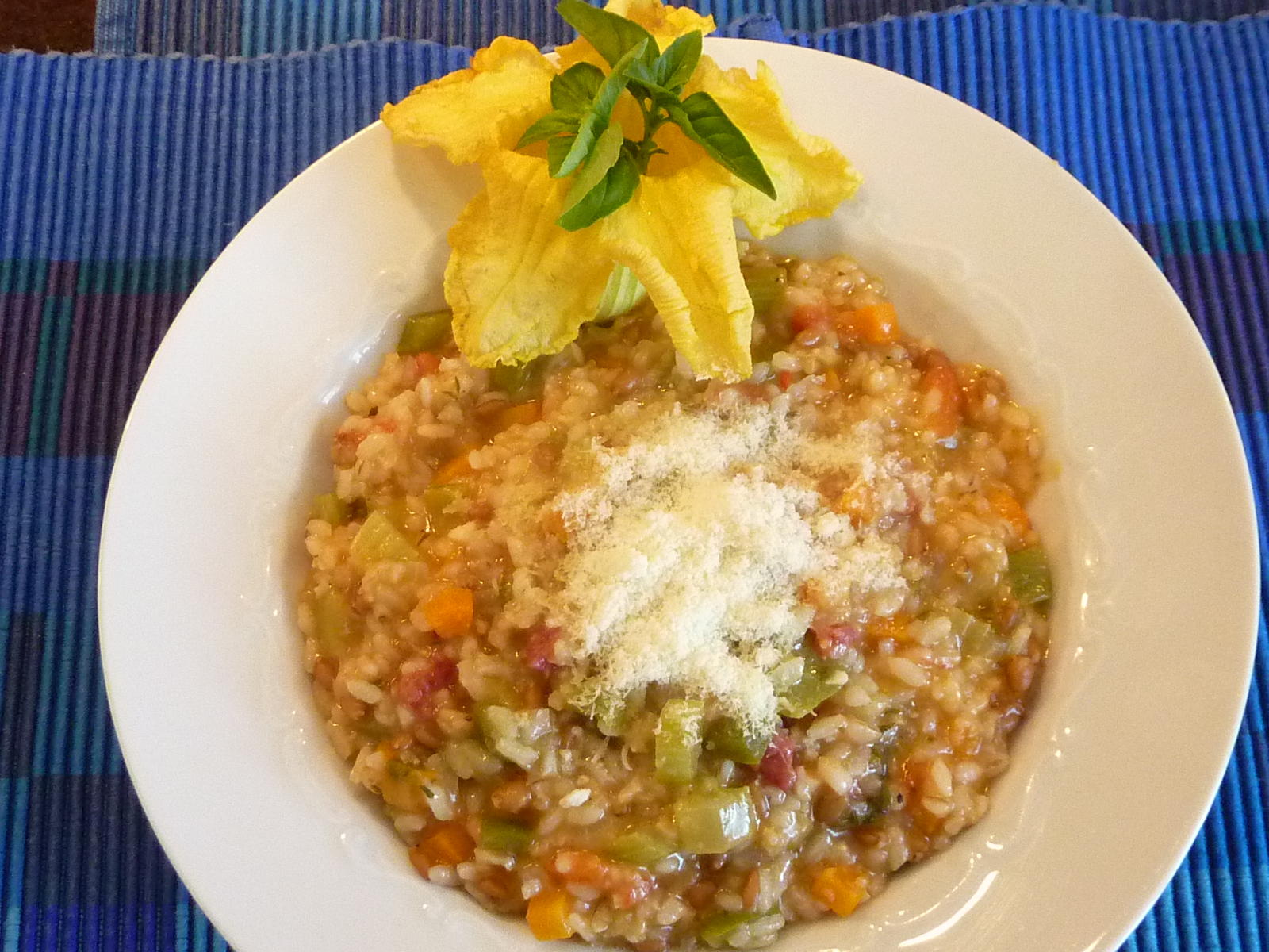 Bilder für Getreide Risotto mit Gemüse - Rezept