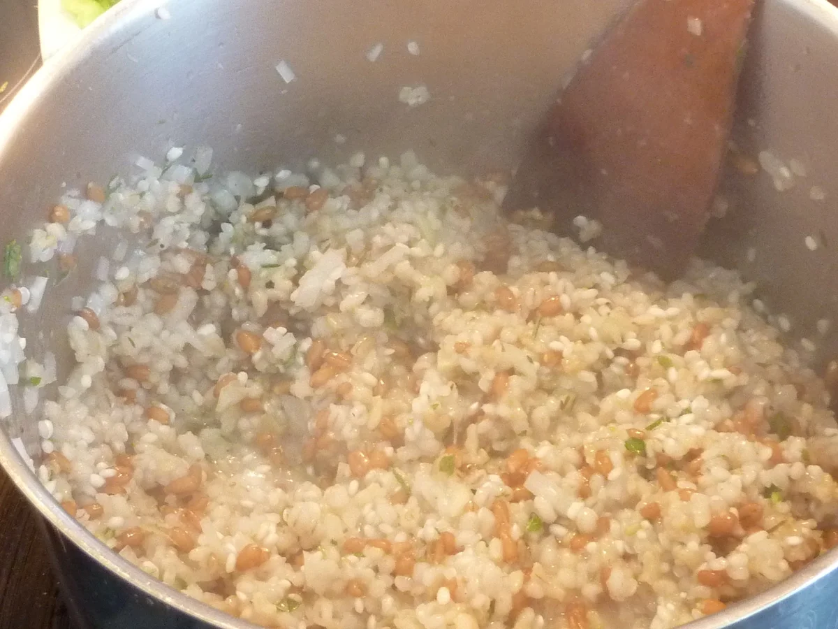 Getreide Risotto mit Gemüse - Rezept - Bild Nr. 362