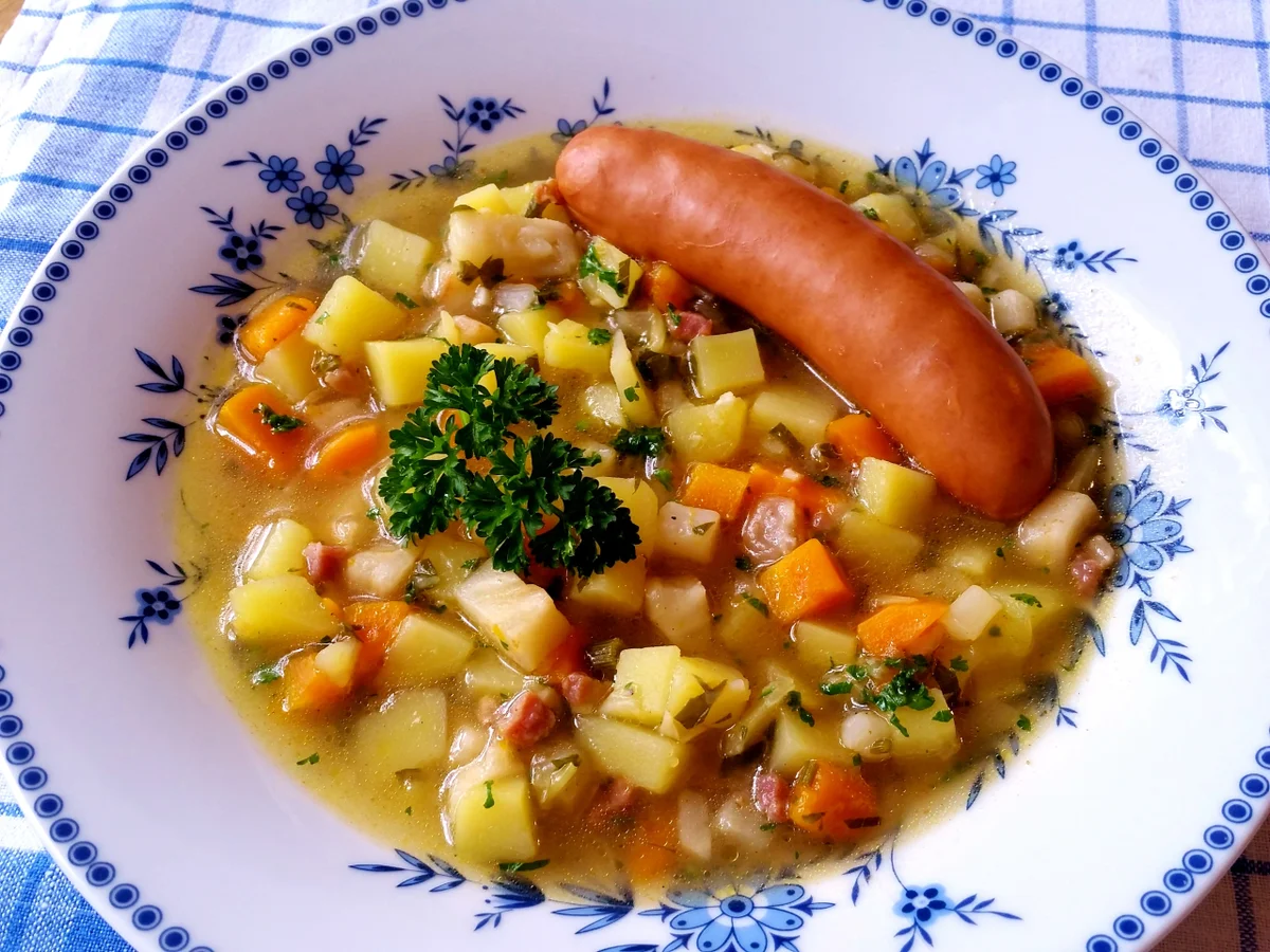 Gemüsige Kartoffelsuppe - Rezept - Bild Nr. 357