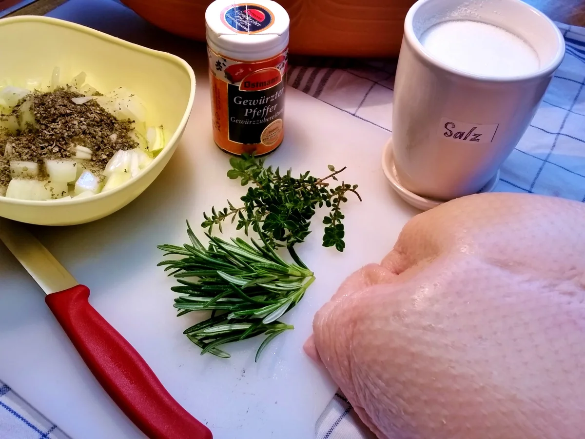 Rezept: Ente im Römertopf Bild Nr. 358 Ente im Römertopf - Rezept - Bild Nr. 358