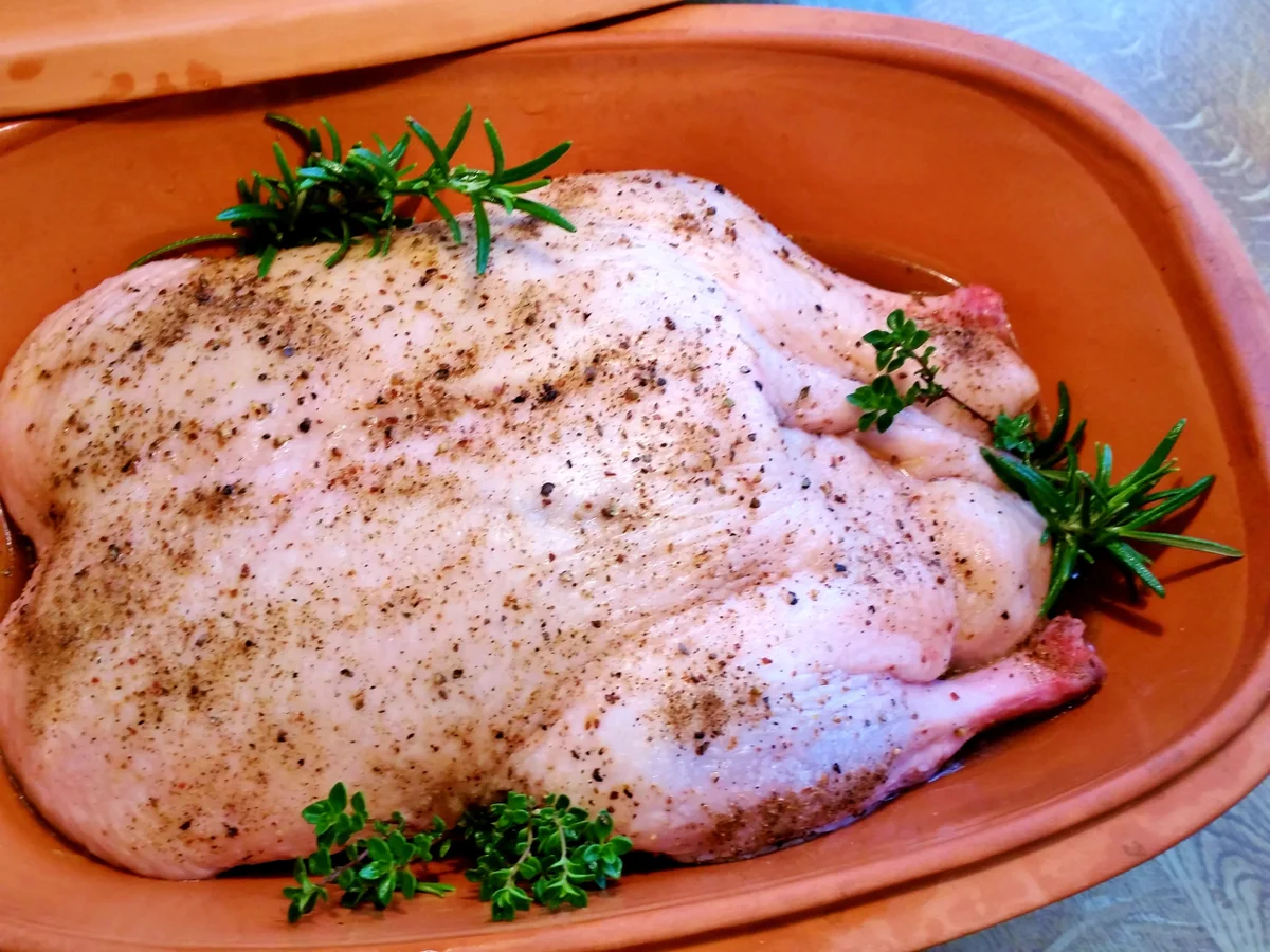 Rezept: Ente im Römertopf Bild Nr. 361 Ente im Römertopf - Rezept - Bild Nr. 361