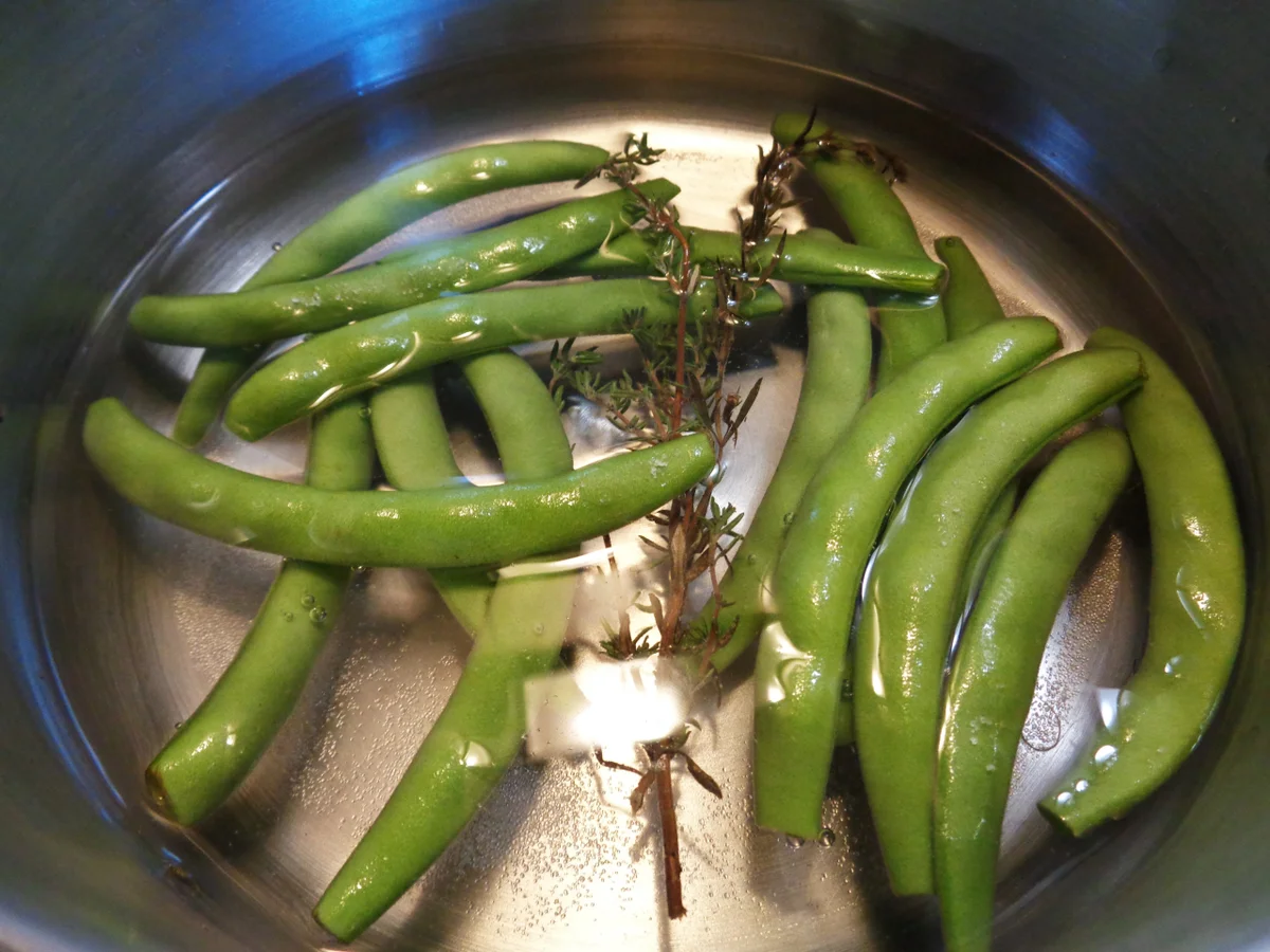 Rezept: Bohnen im Frack ... ;-) Bild Nr. 364 Bohnen im Frack ... ;-) - Rezept - Bild Nr. 364