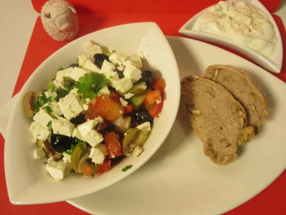 Griechischer Bauernsalat - Rezept