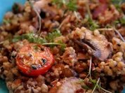 Gemüse-Getreide-Mix-Pfanne - Rezept