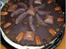 Bananen-Pecanuss-Schokotorte mit Zitronencreme - Rezept