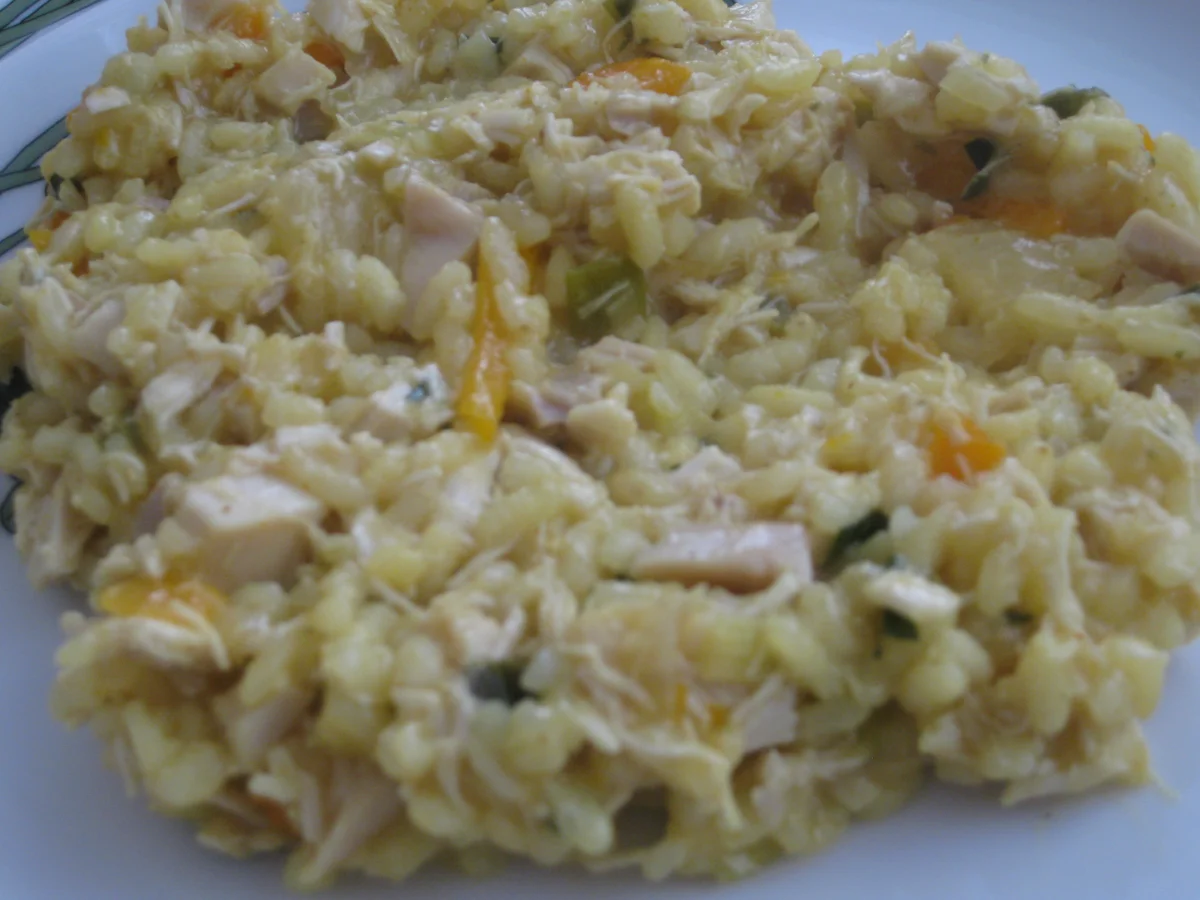 Risotto mit Curry und Huhn - Rezept - Bild Nr. 494