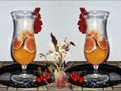 Chia- Cantaloupe Pudding/Jelly  mit Früchten verfeinert - Rezept - Bild Nr. 511