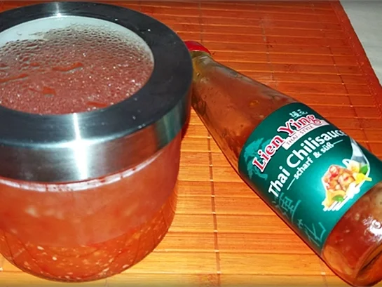 Rezept: Selbstgemachte Thai Chilisauce - scharf & süß Bild Nr. 515 Selbstgemachte Thai Chilisauce - scharf & süß - Rezept - Bild Nr. 515