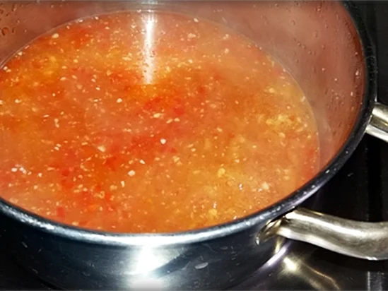 Rezept: Selbstgemachte Thai Chilisauce - scharf & süß Bild Nr. 520 Selbstgemachte Thai Chilisauce - scharf & süß - Rezept - Bild Nr. 520