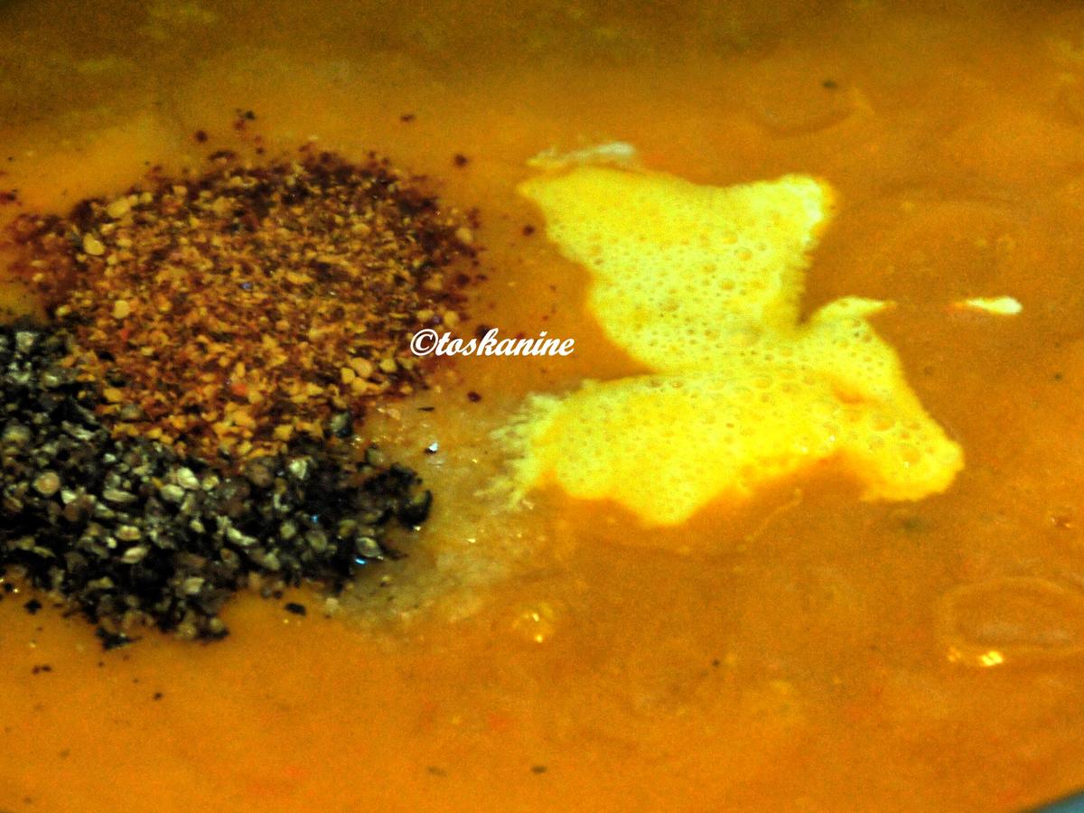 Kürbis Curry Suppe - einfach - 201 kcal/100g