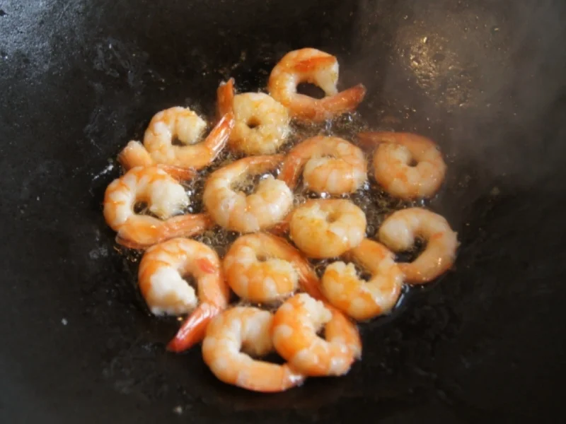 Gemüse-Crevetten-Wok - Rezept - Bild Nr. 533