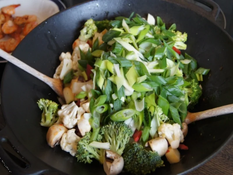Gemüse-Crevetten-Wok - Rezept - Bild Nr. 536