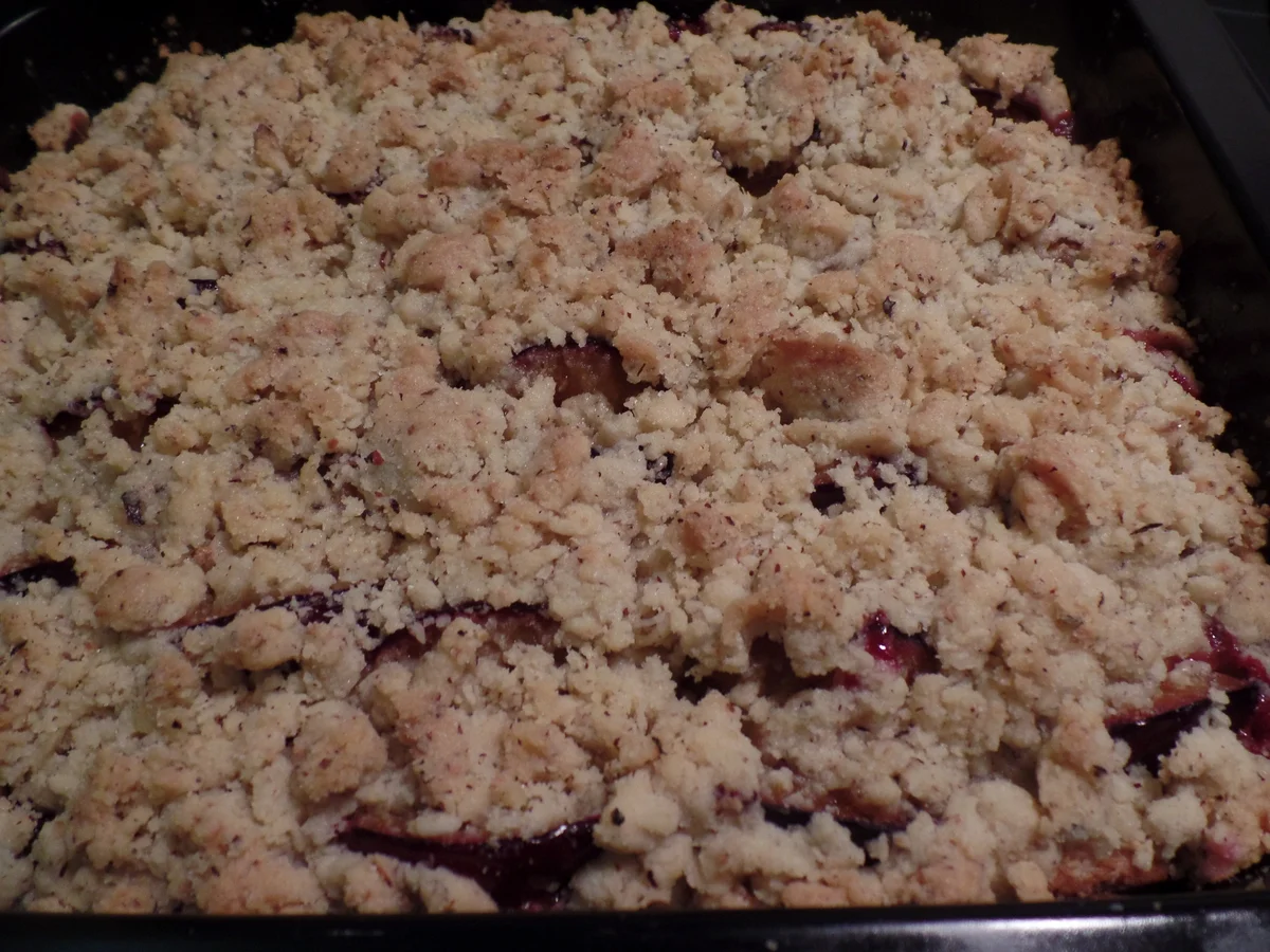 Rezept: Zwetschgen-Apfel-Streuselkuchen Bild Nr. 539 Zwetschgen-Apfel-Streuselkuchen - Rezept - Bild Nr. 539