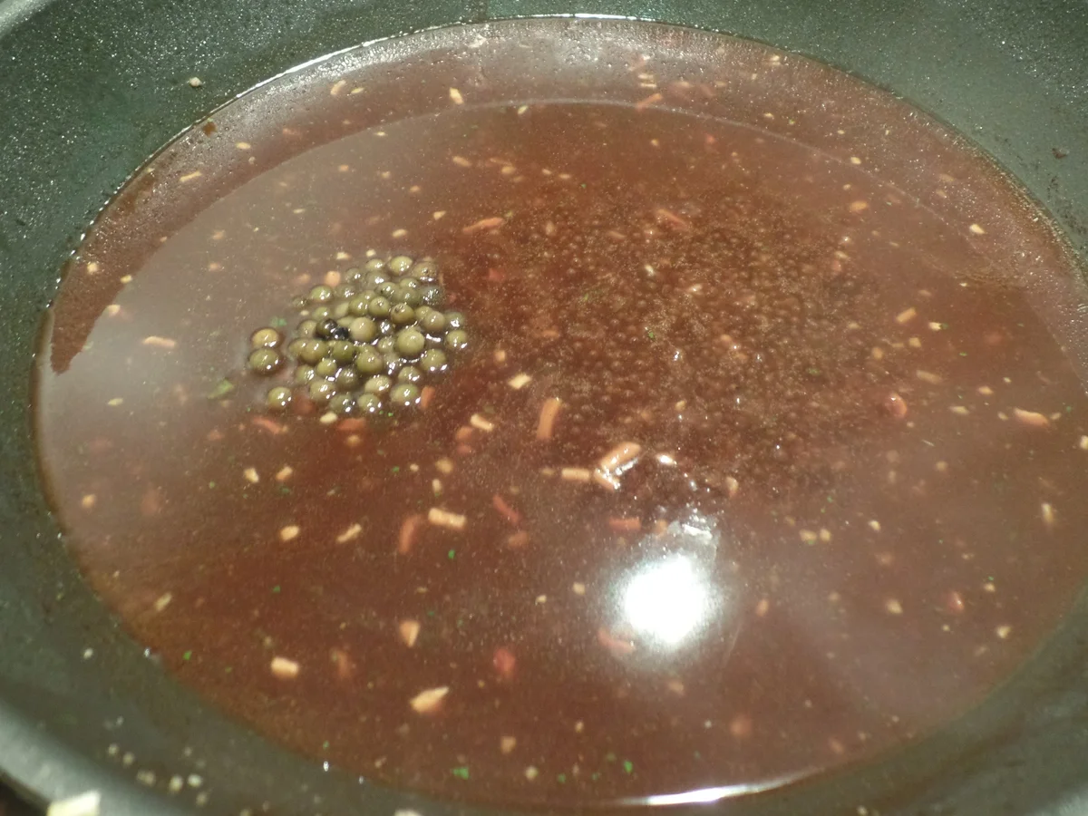 Rinderfilet mit selbstgemachtem Rotkohl und Pfeffersauce - Rezept - Bild Nr. 548